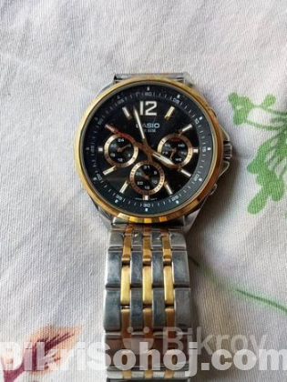Casio MTP E303 All Steel Golden Edition